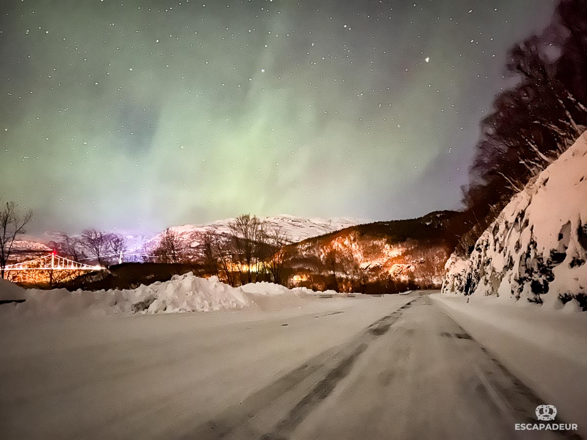 Aurores Boréales à Narvik en Norvège