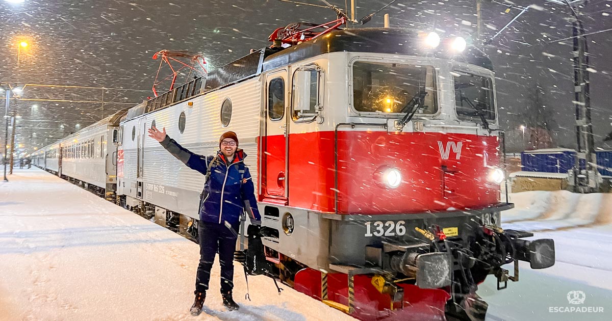 Cover - Train de nuit Stockholm - Narvik