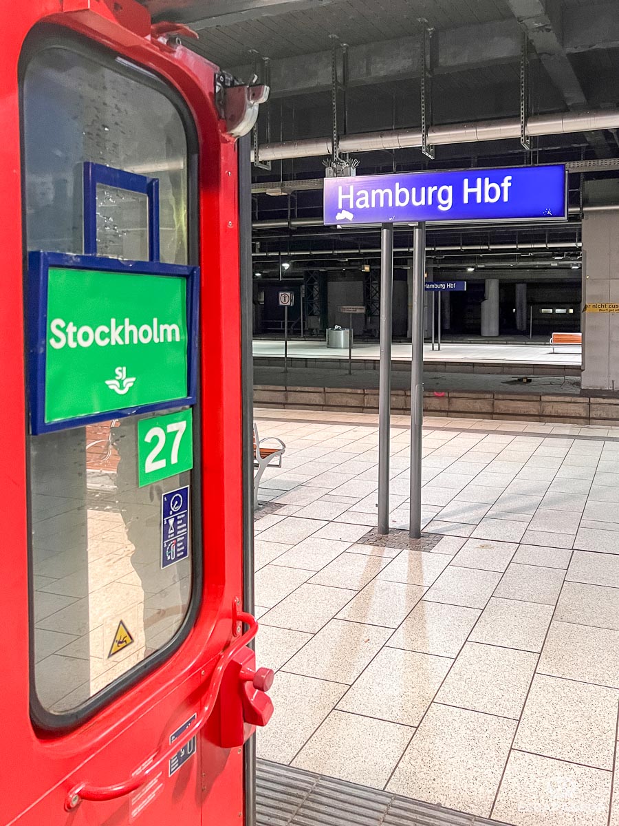 Train de nuit Berlin - Hambourg - Stockholm