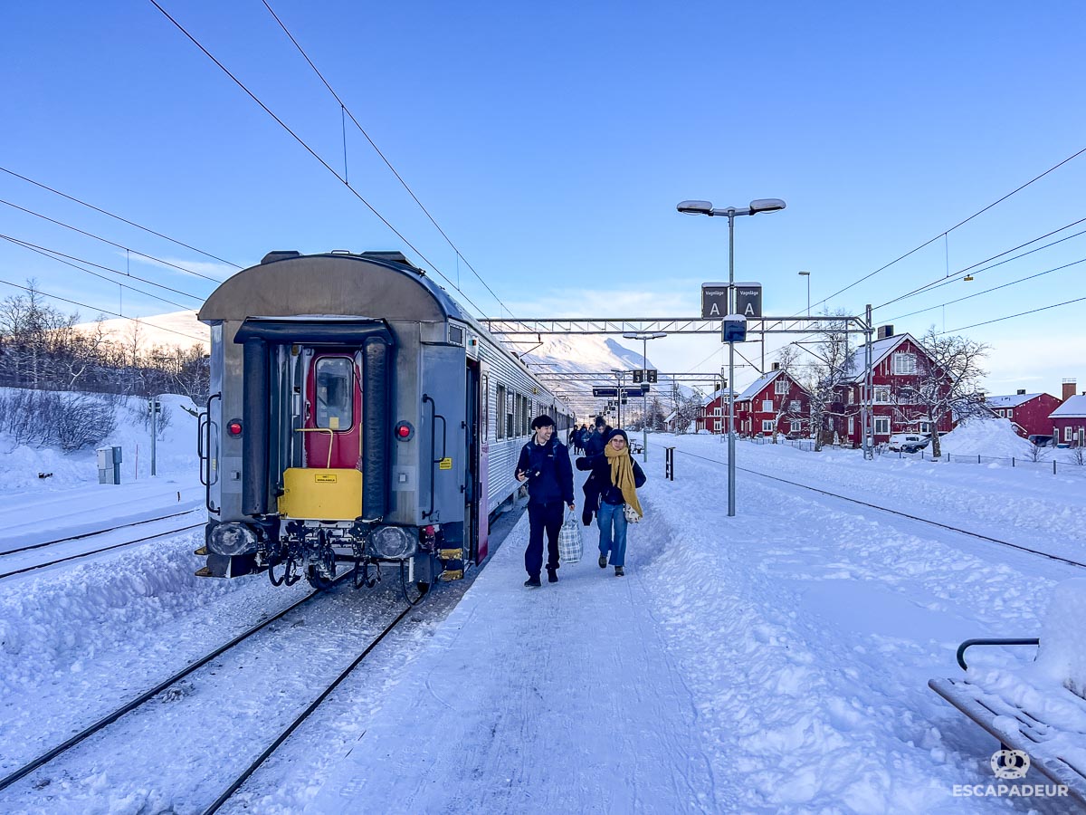 Train de nuit Stockholm - Narvik