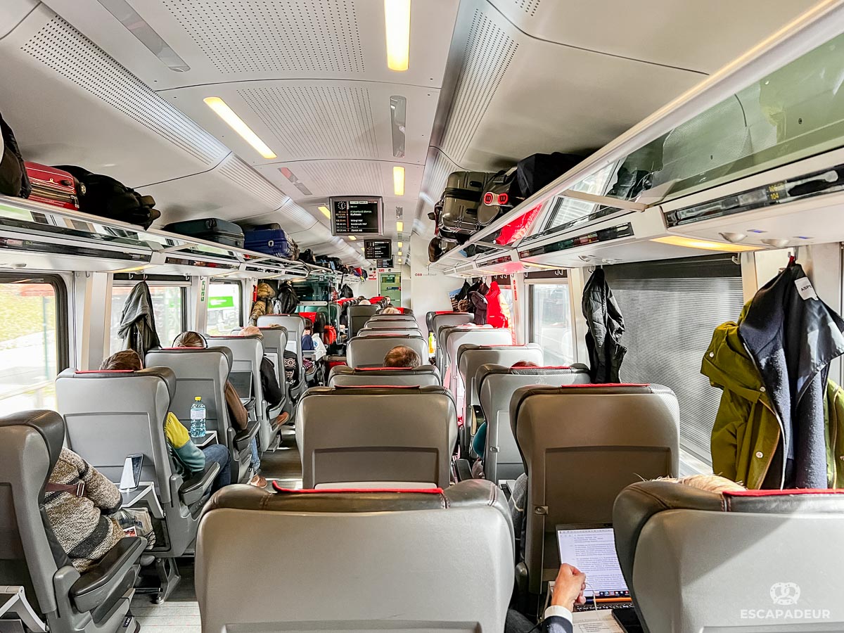 Train RJX RailJet - First class