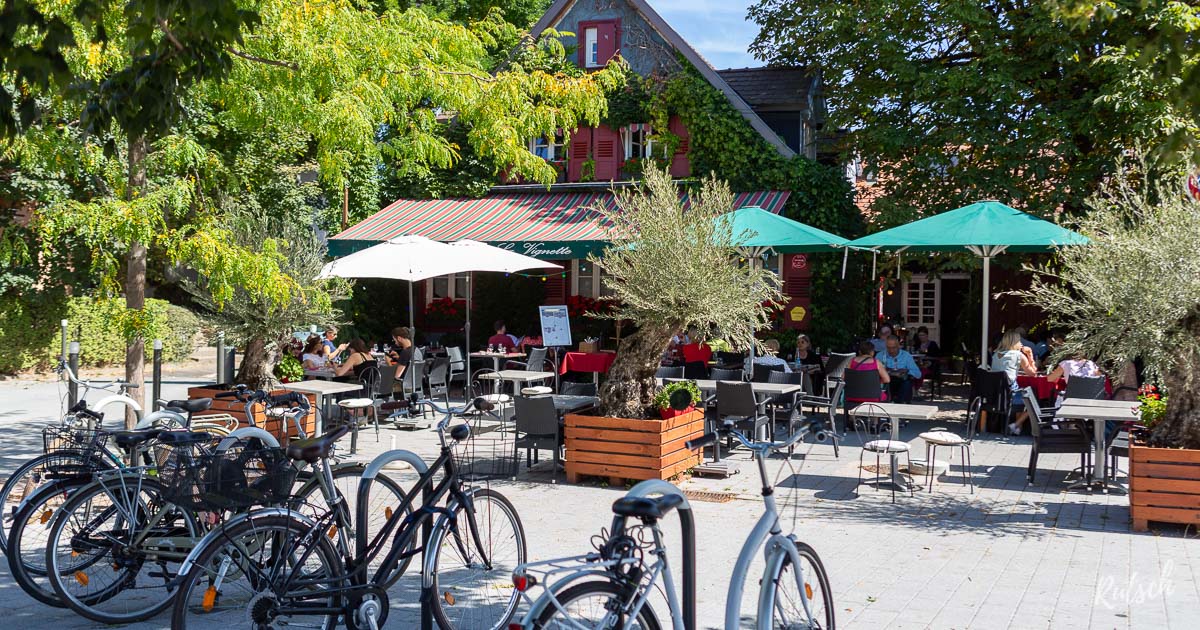 La Vignette Robertsau, terrasse