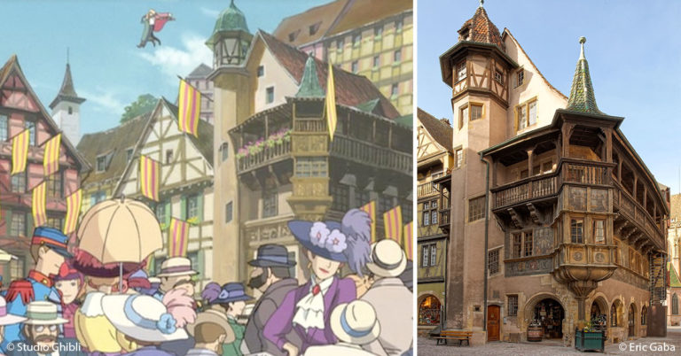 Colmar inspire Miyazaki