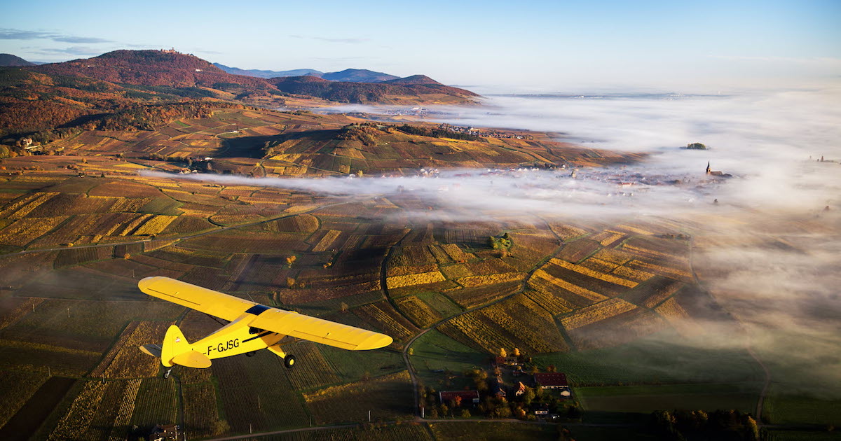 L'Alsace vue du ciel, par Tristan Vuano