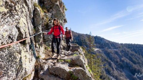 Sentier des Roches en Alsace