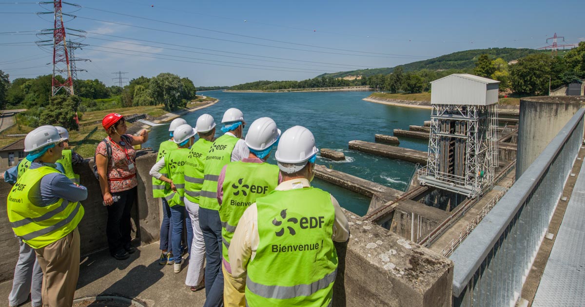 Centrale Hydroélectrique EDF Kembs