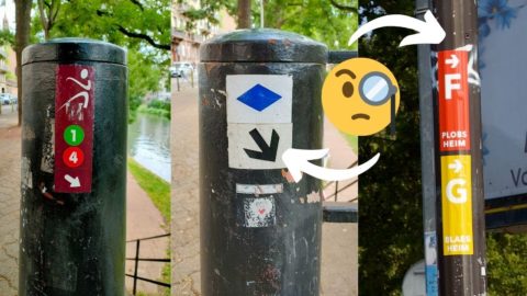 Balisage à Strasbourg