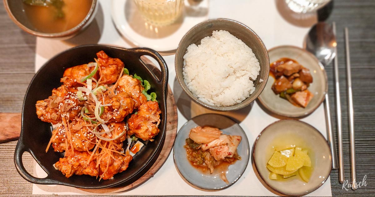 Restaurant Kimga Strasbourg - Poulet à la coréenne