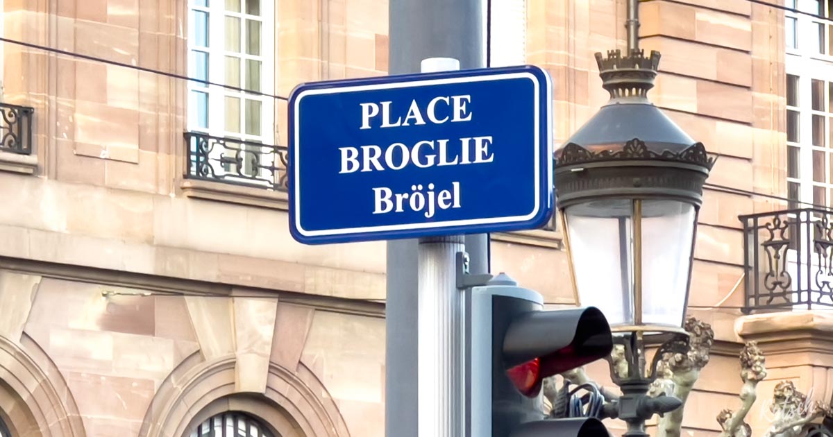 Place Broglie / Bröjel Platz