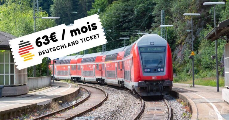 Deutschland Ticket 63 euros