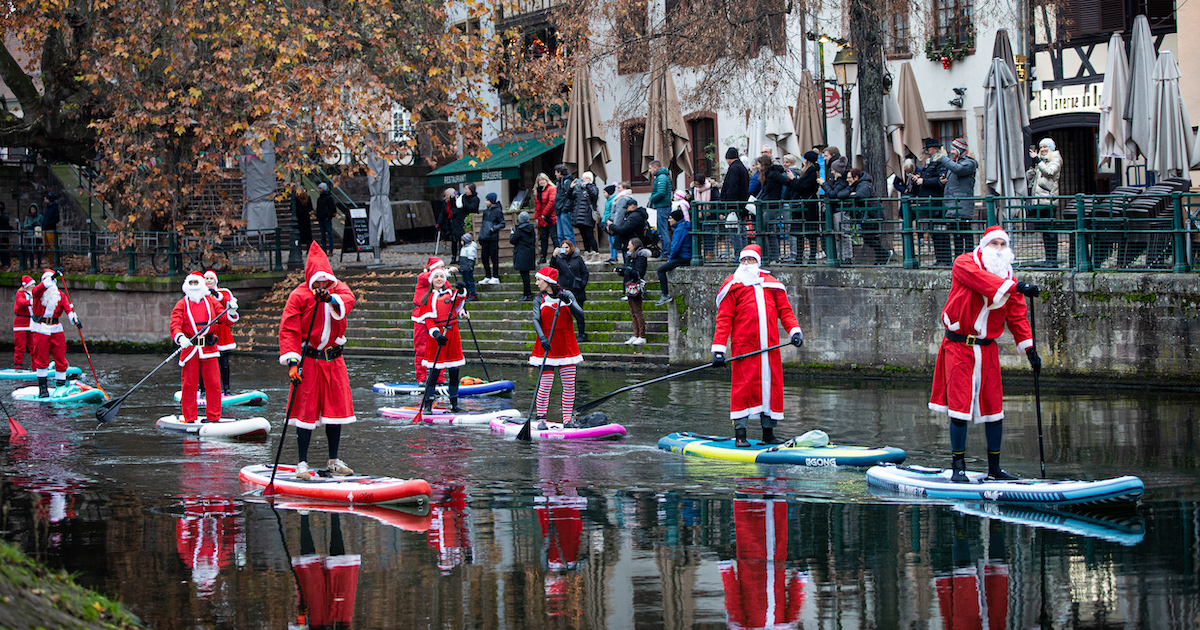 Pere Noel Paddle Strasbourg - Cover - ELYXANDRO CECEGARRA – Eurométropole