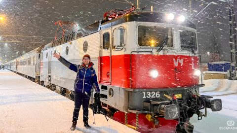Cover - Train de nuit Stockholm - Narvik