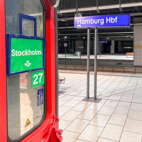 Train de nuit Berlin - Hambourg - Stockholm