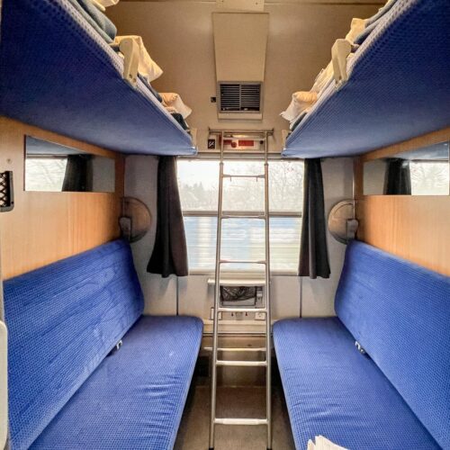 Train de nuit - Stockholm - Hambourg - Berlin - Compartiment couchette