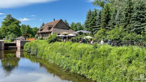 Ravito des Cyclos - Biergarten Ernolsheim-Bruche