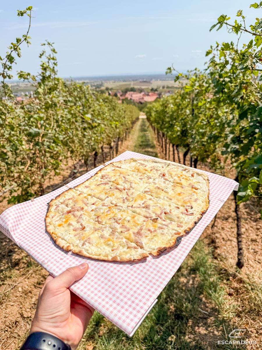 Schweigen - Sonnenberghütte - Tarte Flambée