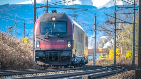 Cover - Train Railjet en Autriche