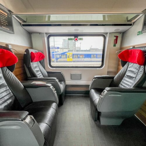 Train RJX RailJet - Business class