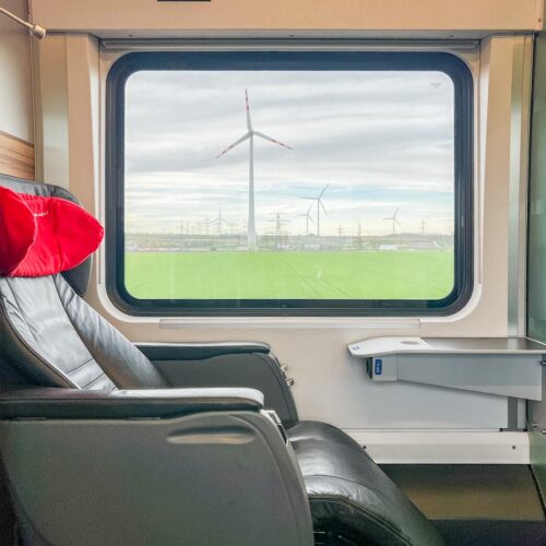 Train RJX RailJet - Business class