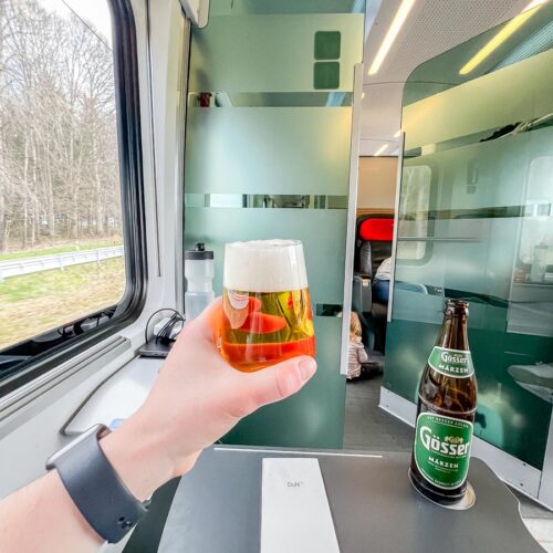 Train RJX RailJet - Business class