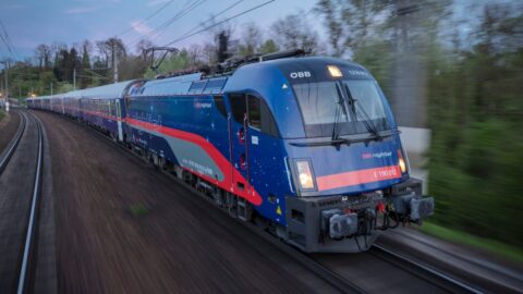 Cover - Train de nuit Nightjet 2 - Harald Eisenberger
