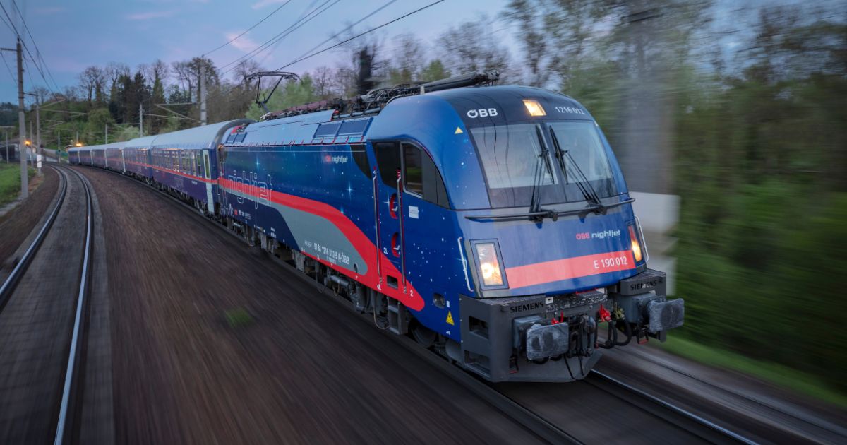 Cover - Train de nuit Nightjet 2 - Harald Eisenberger