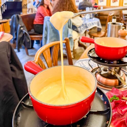 Fribourg - Restaurant du Gothard - Fondue fribourgeoise
