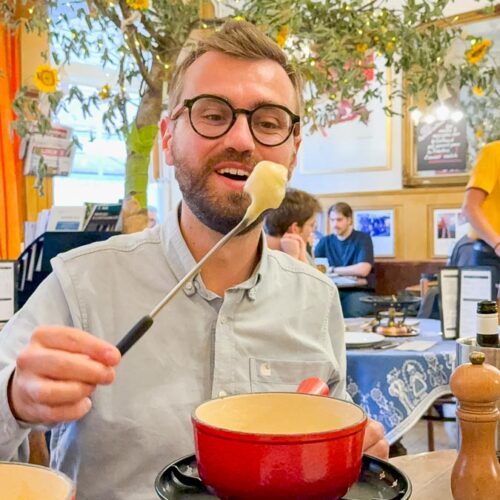 Fribourg - Restaurant du Gothard - Fondue fribourgeoise