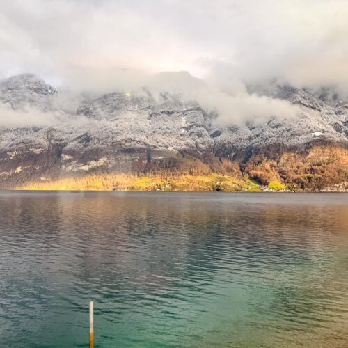 Train EC 163 « Transalpin » Zurich - Graz - Lac de Walenstadt