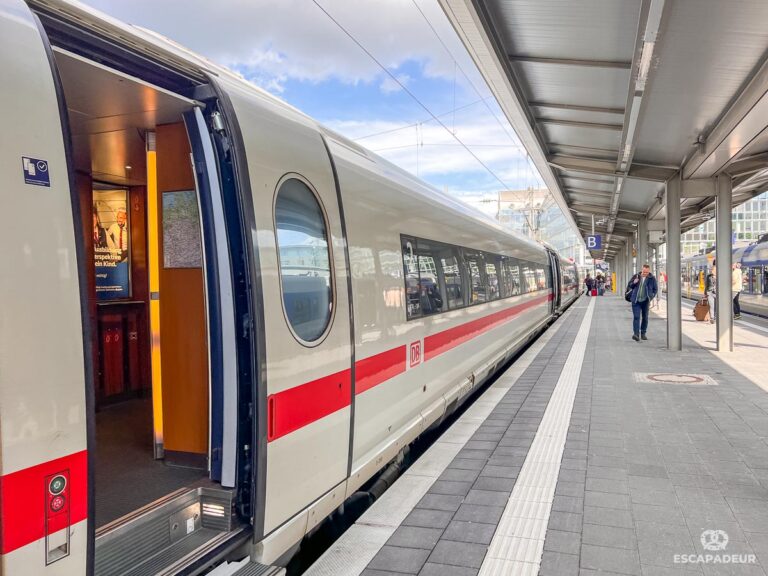Train ICE en gare de Munich