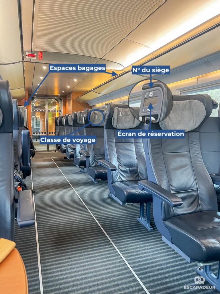 Train ICE - Première classe - infos pratiques