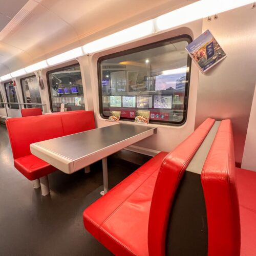 Train RJX RailJet - Voiture restaurant