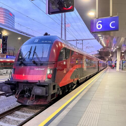 Train RJX Vienne - Venise