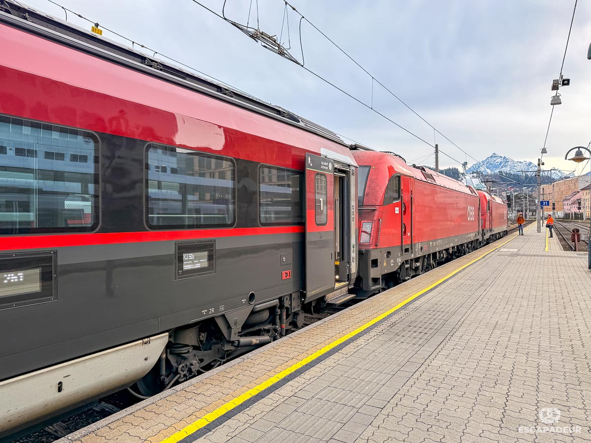 Train Railjet nouvelle génération - voiture 1ère classe