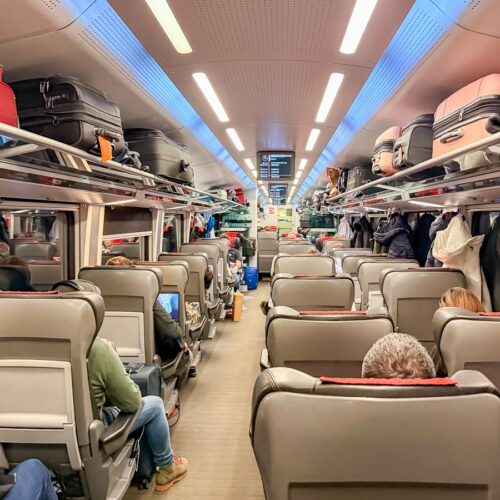 Train Railjet - voiture 1ère classe