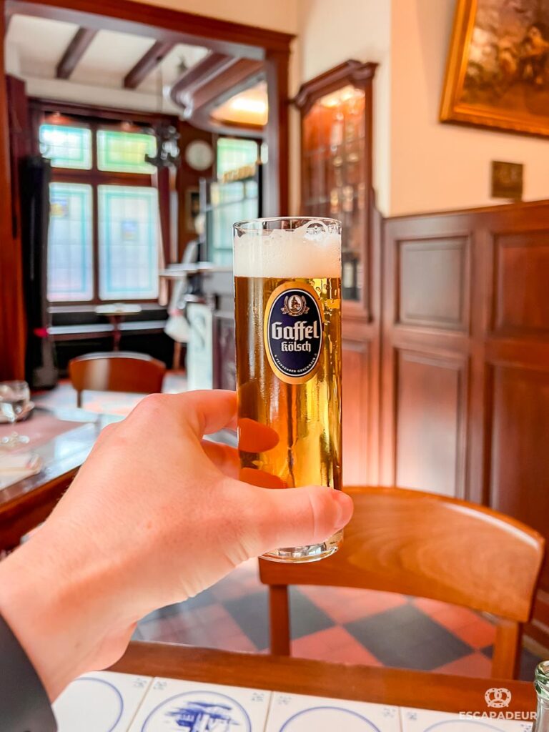 Cologne - Restaurant Haus Scholzen - Kölsch