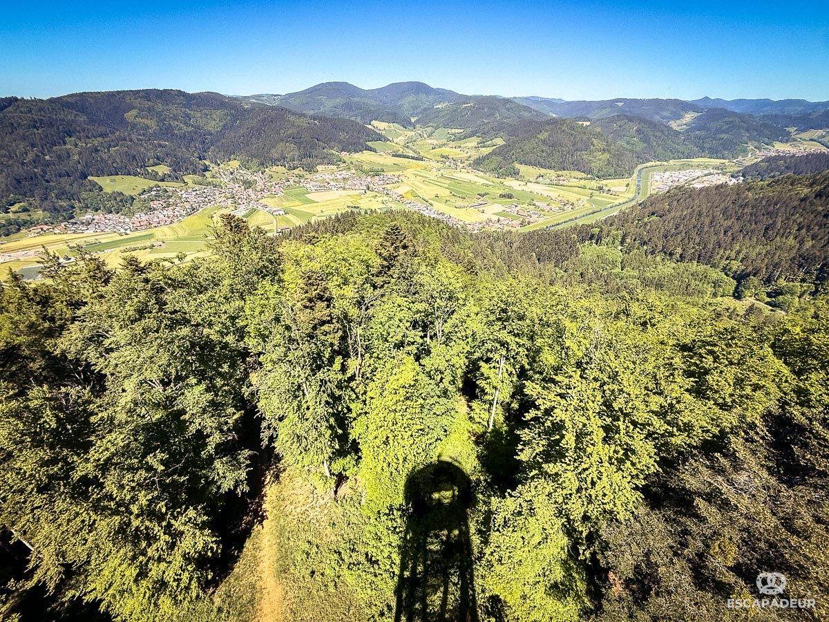 Haslach im Kinzigtal - Randonnée en Forêt-Noire - Urenkopfturm