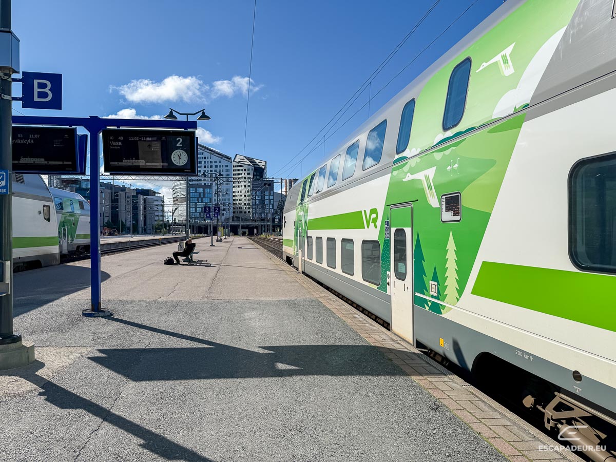Train IC en Finlande