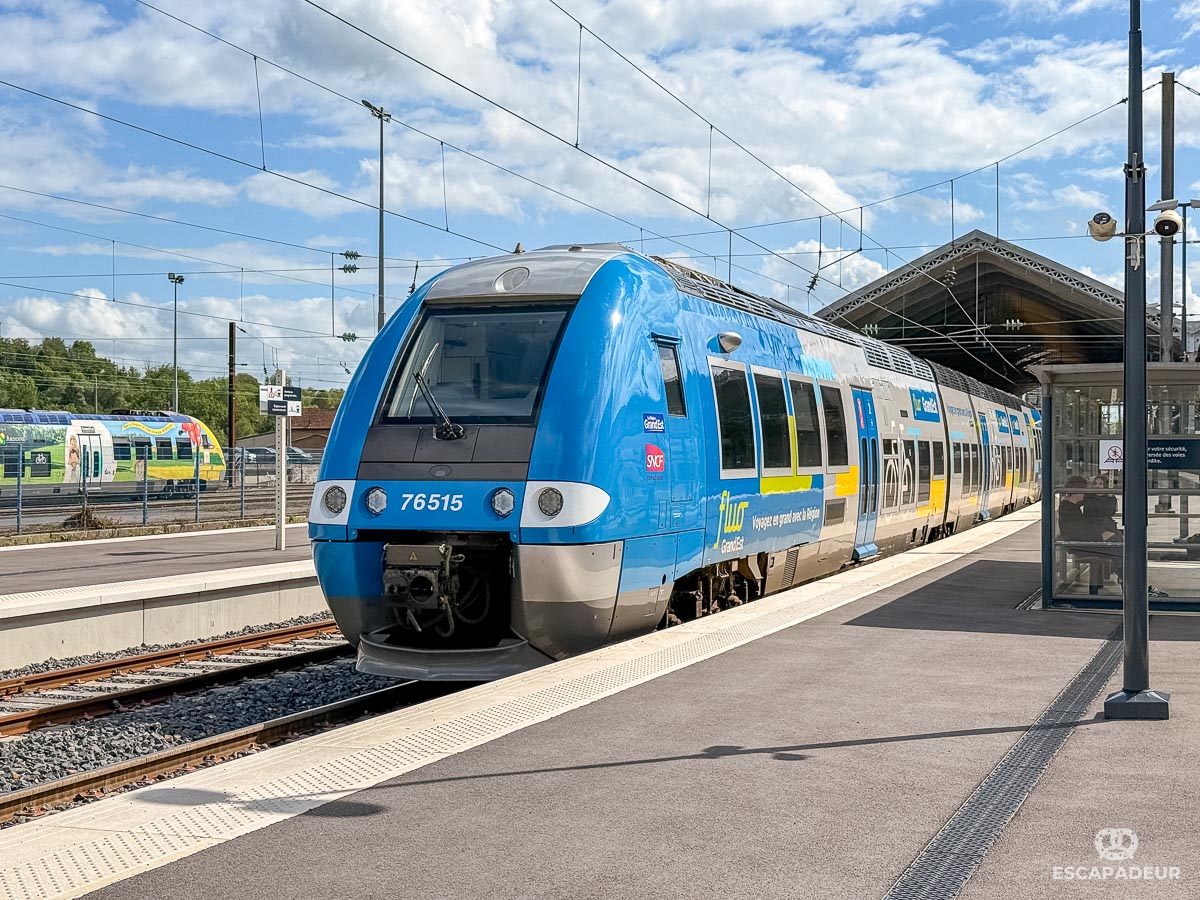 Train TER en Gare de Charleville-Mézières