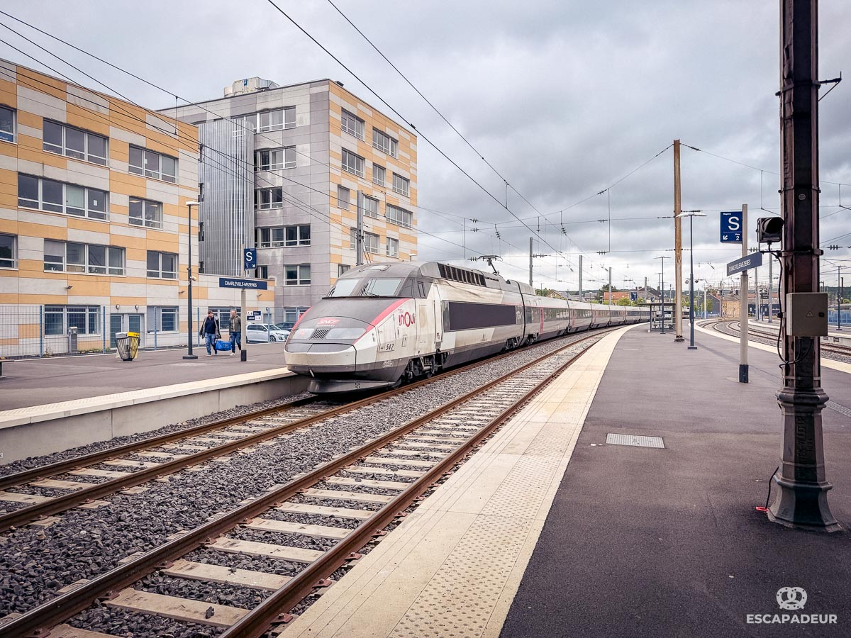 Train TGV - Gare de Charleville-Mézières