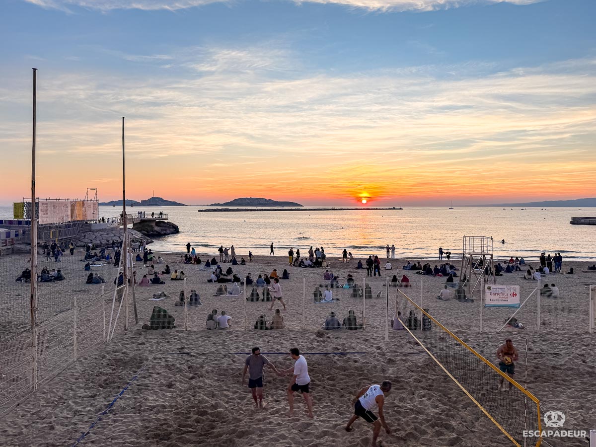 Marseille - Plage des Catalans