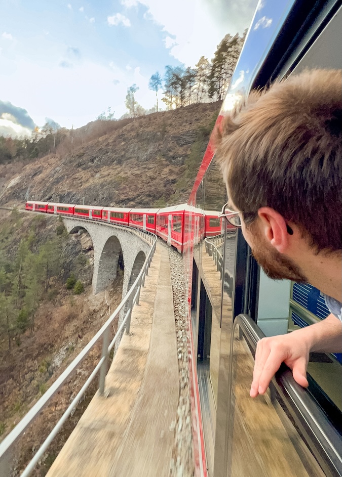 Train RhB Viaduc Landwasser - Greg Matter