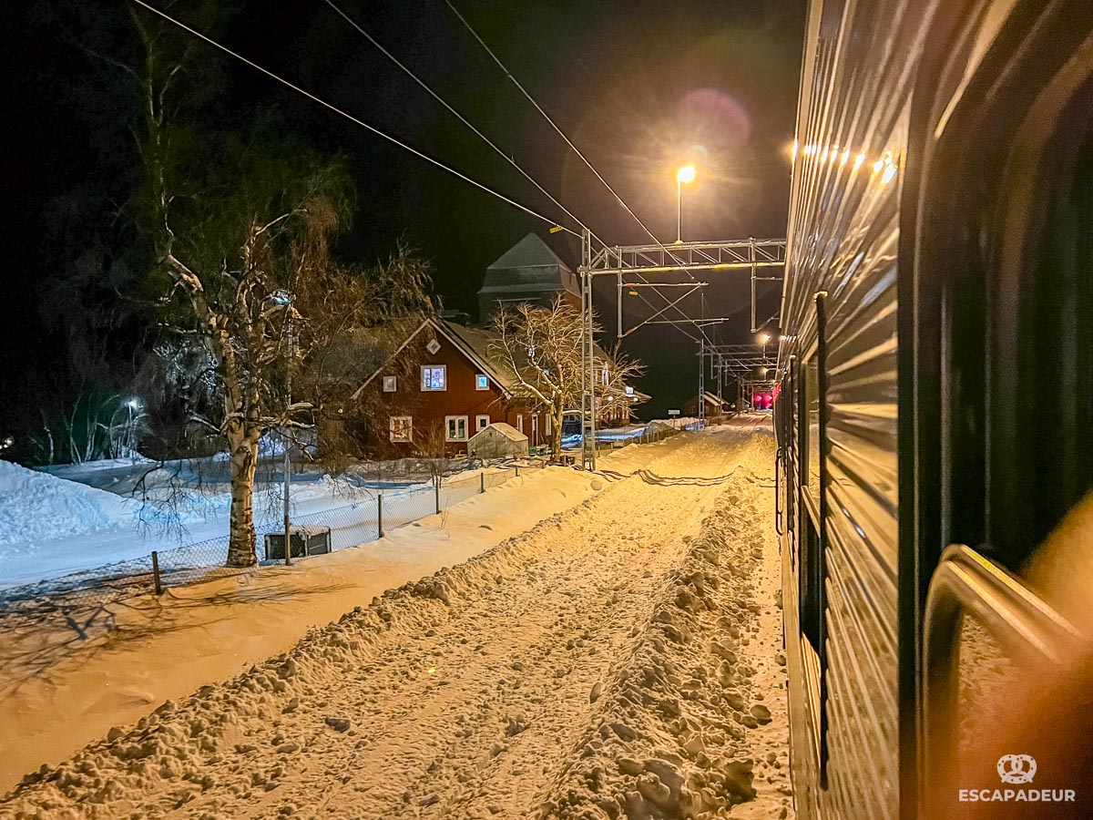 Train de nuit Stockholm - Narvik