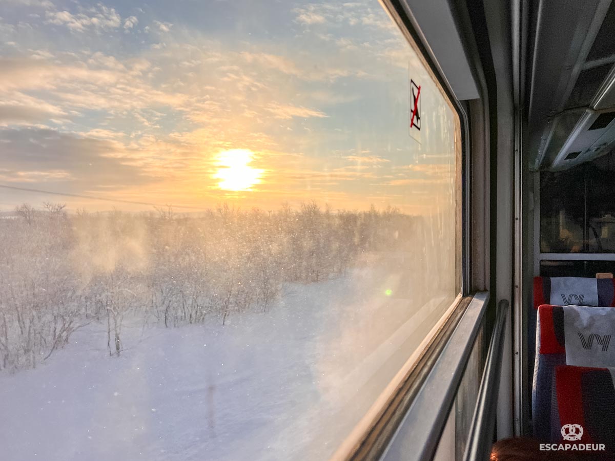 Train de nuit Stockholm - Narvik