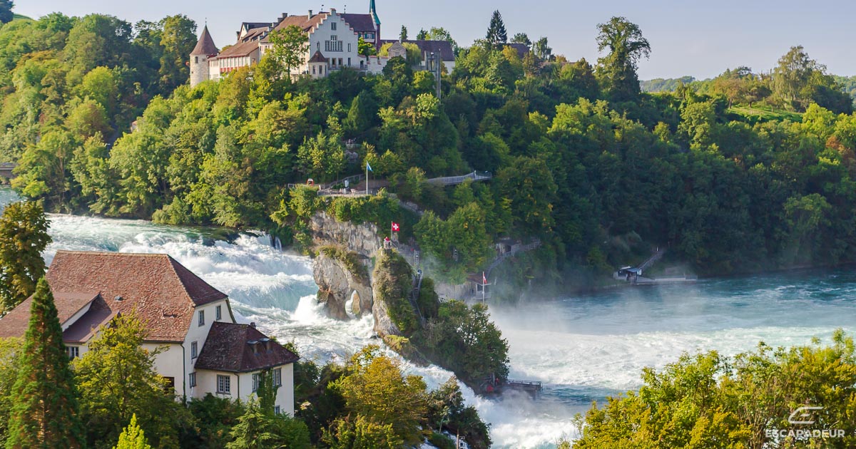 Cover - Chutes du Rhin en Suisse
