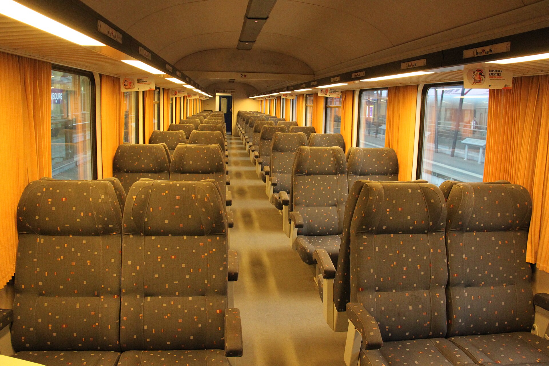 Ancienne voiture SNCB, qui sera utilisée par GoVolta. Image : Wikipédia